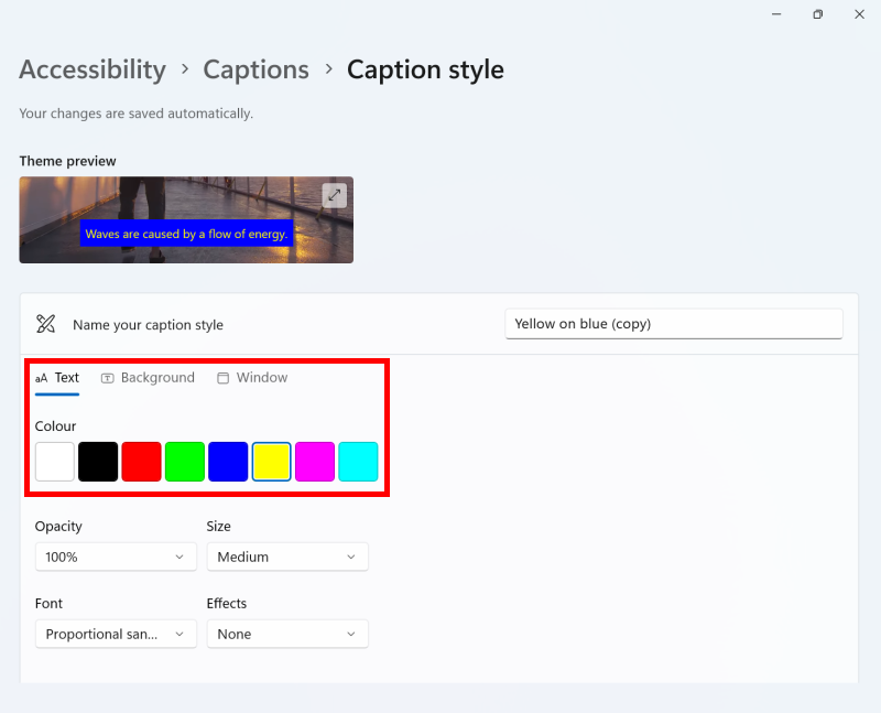 How to use and customise closed captions in Windows 11 My